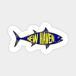 New Haven Connecticut Fishing Tuna Fish CT Magnet