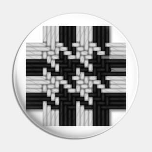 Houndstooth Texture II Pin