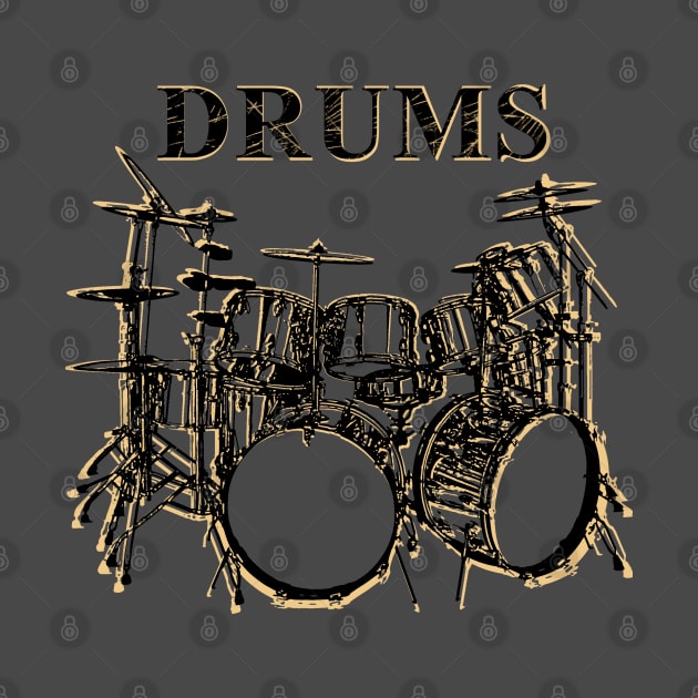 BASS DRUMS by hottehue