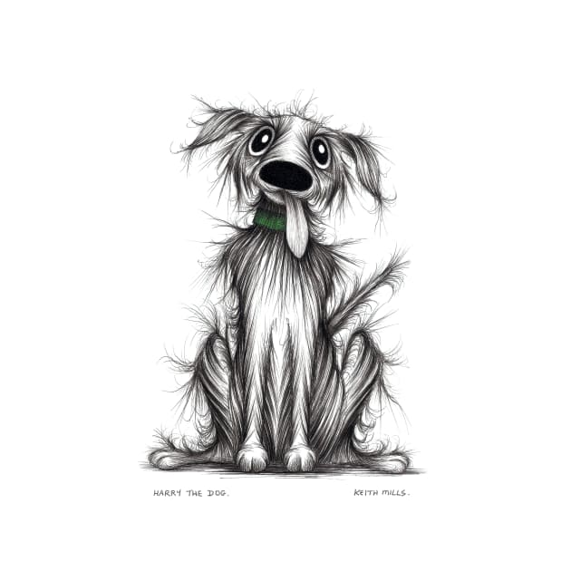 Harry the dog by Keith Mills