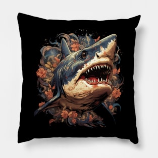 Patriotic Shark Pillow