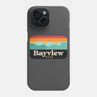 Bayview Idaho Lake Pend Oreille Coeur d'Alene Mountains Phone Case