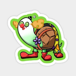 Turtle #9 Clown Magnet