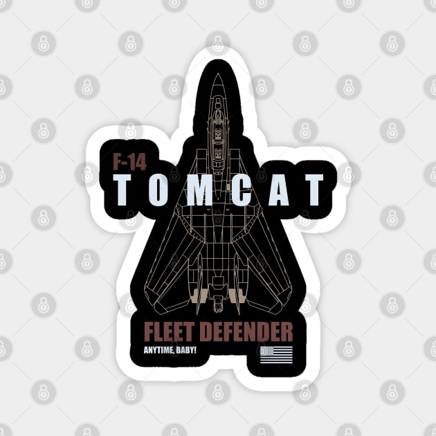 F-14 Tomcat Magnet by TCP
