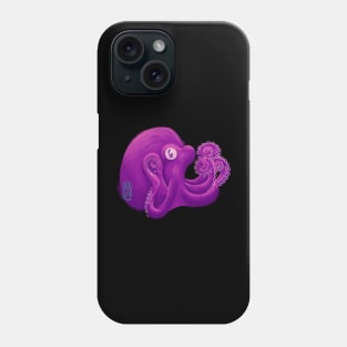 Pink Octopus Phone Case