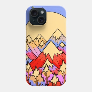 Vibrant winter land Phone Case