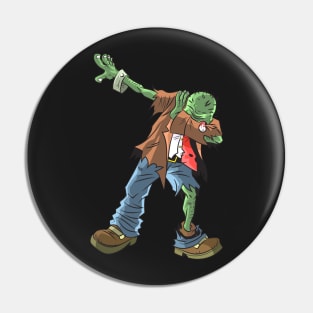 Zombie Halloween Dab Pin