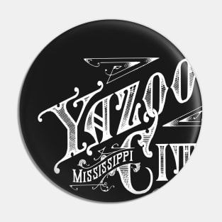 Vintage Yazoo City, MS Pin