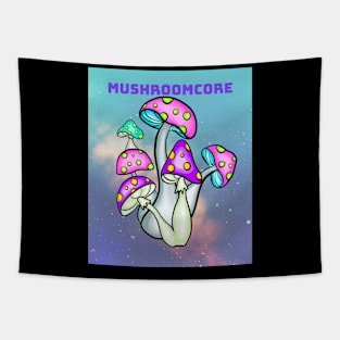 Mushroomcore Madness Tapestry