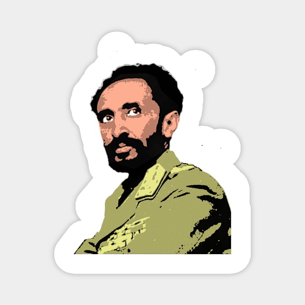 Haile Selassie Magnet by truthtopower