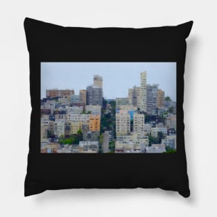 Cityscape Impression Pillow