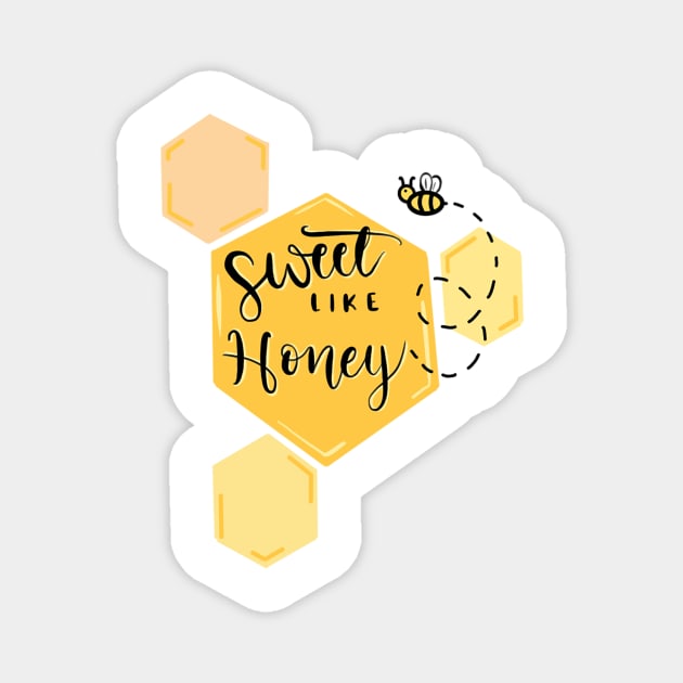 sweet like honey Magnet by nicolecella98