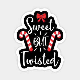 Sweet But Twisted Christmas Boys Kids Girls Xmas Candy Canes Magnet