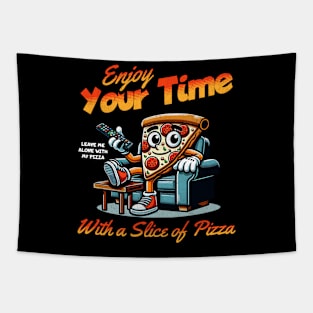 Slice of Pizza | T Shirt Design Tapestry