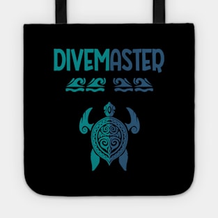 Polynesian Turtle Tattoo Design -Divemaster Scuba Diving Tote