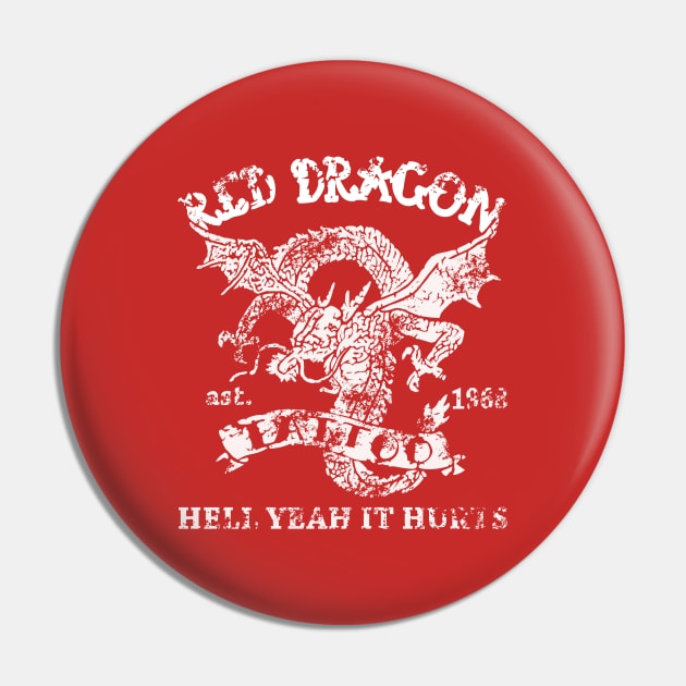 Red Dragon  as worn Dr. House Pin by VizRad