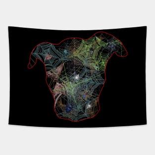 Web Head Dog V1 Tapestry