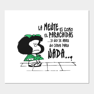 Mafalda Feminista Frases Humor Posters And Art Prints Teepublic