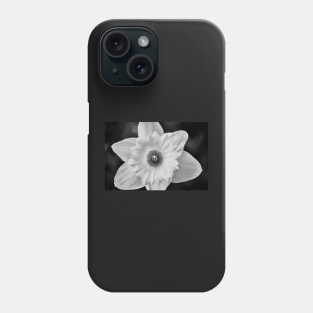 Daffodil (Black and White) Phone Case