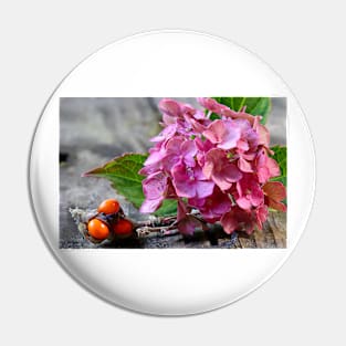 Pink flowers Pin