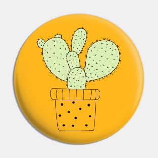 Plant, the cactus pot Pin