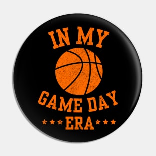 Funny In My Basketball Game Day Era Cool Basketball Player Young Boys Kids Pin