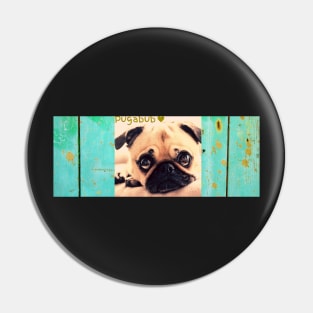 Pug cute dog Pin