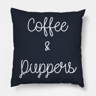 Coffee & Puppers Pillow