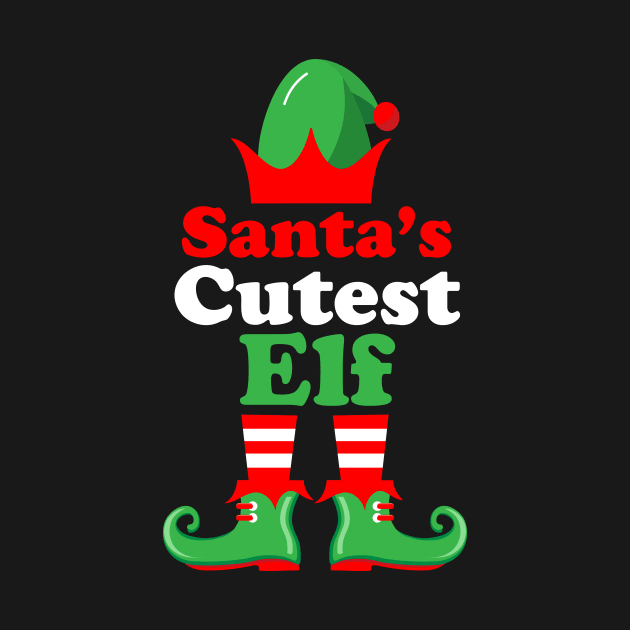 Santa's Cutest Elf logo by JDawnInk