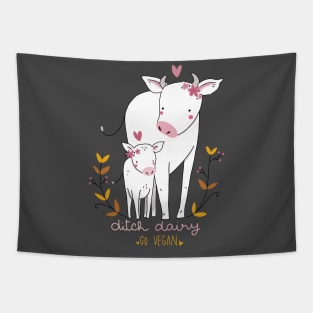 ditch dairy Tapestry