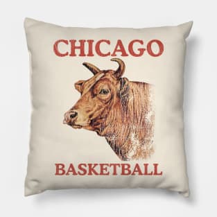 Chicago Vintage Truck Stop Tee Pillow