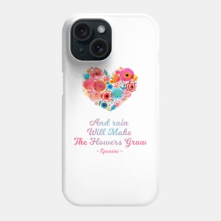 Eponine Flowers Phone Case