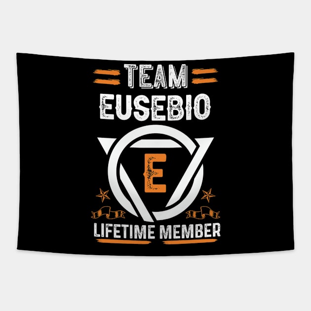 Team eusebio Lifetime Member, Family Name, Surname, Middle name Tapestry by Smeis