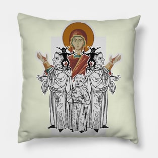 From Byzantium the prophecy of the evil that does not protect itself, get rid of it and pray Pillow