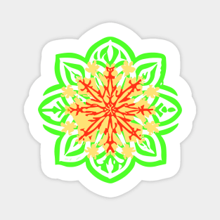 mandala Clamber drawing Magnet