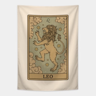 Leo Card Tapestry