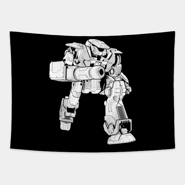 Tau OmniMech Tapestry by Aries Games & Miniatures