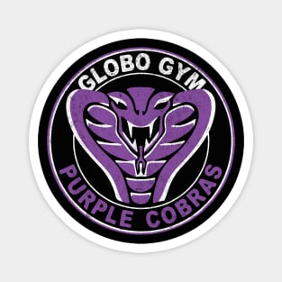 Globo Gym Purple Cobras - vintage logo Magnet