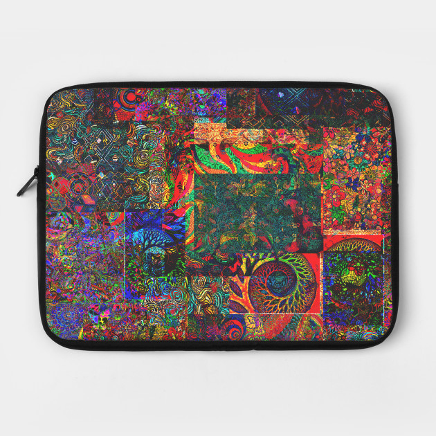 boho laptop case