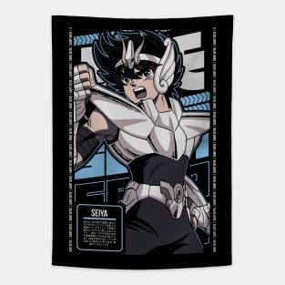 SEIYA | SAINT SEIYA | ANIME CHARACTER DESIGN | BW Tapestry