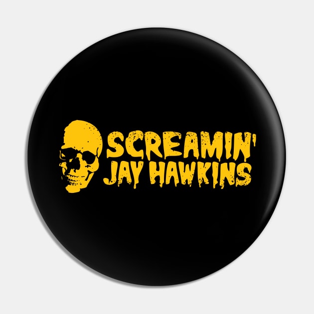 Screamin' Jay Hawkins Pin by Skinny Bob