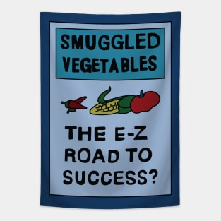 Smuggled Vegetables Tapestry