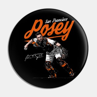 Buster Posey San Francisco Score Pin