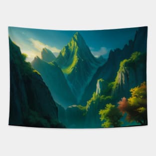 Floral Valley on the River Mirar Sword Coast DND Tapestry