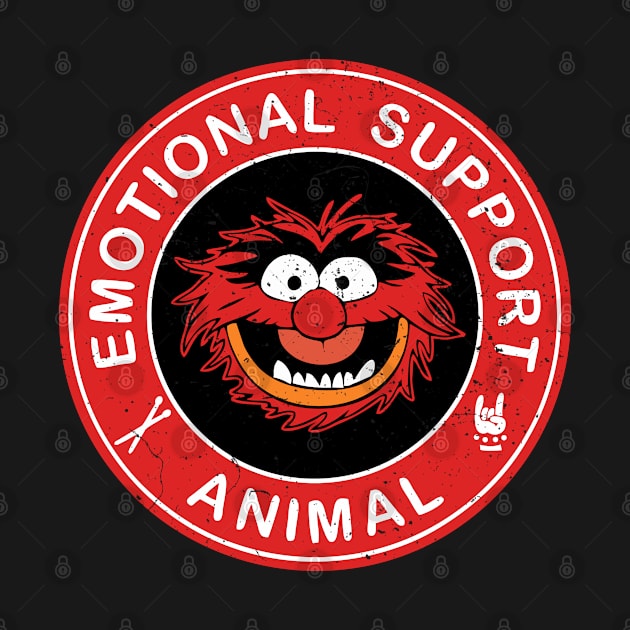 Muppets Emotional Support Animal by Pikan The Wood Art