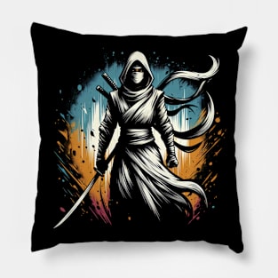 White Shinobi Pillow