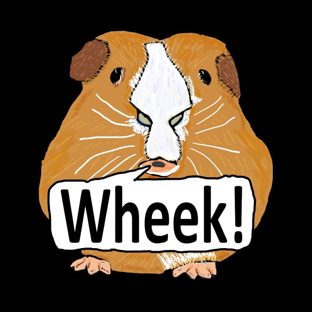 Guinea Pig Wheek by Mark Ewbie