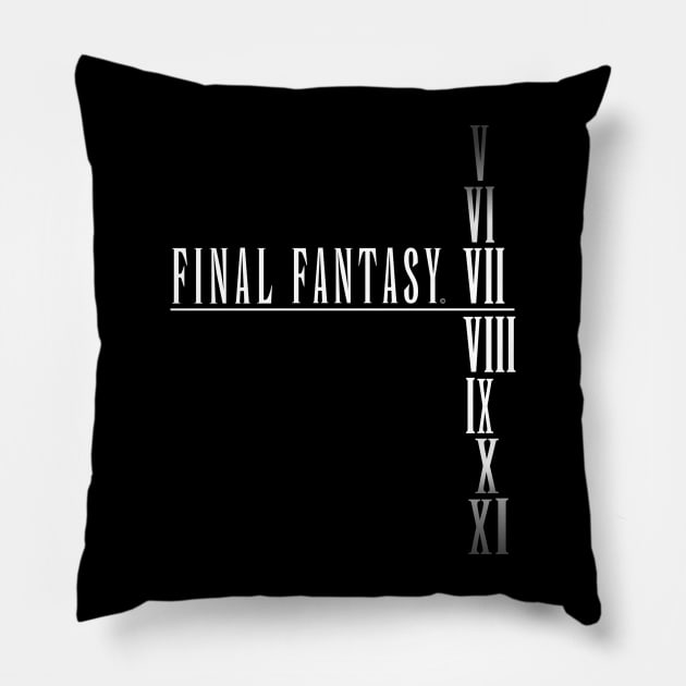 FINAL FANTASY Pillow by titansshirt