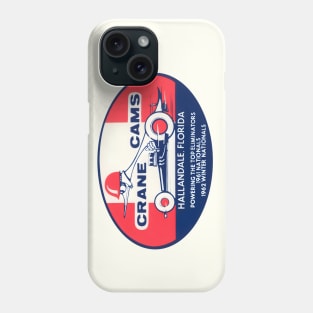 1962 Crane Cams Florida vintage drag racing Phone Case