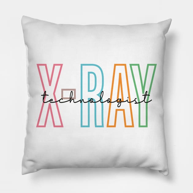 X ray Technologist Pillow by Almytee